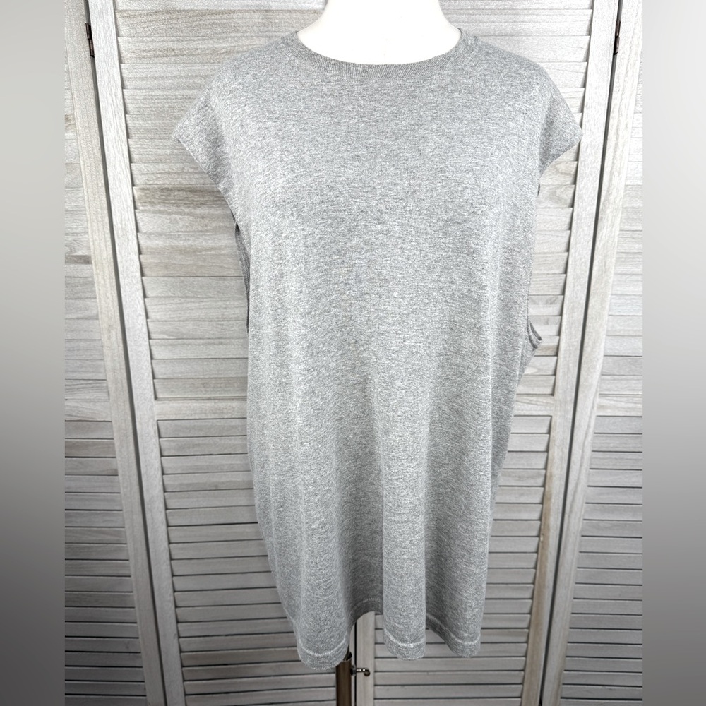 RUSSELL ATHLETIC Men's Gray Tank Top/Muscle Shirt-Large